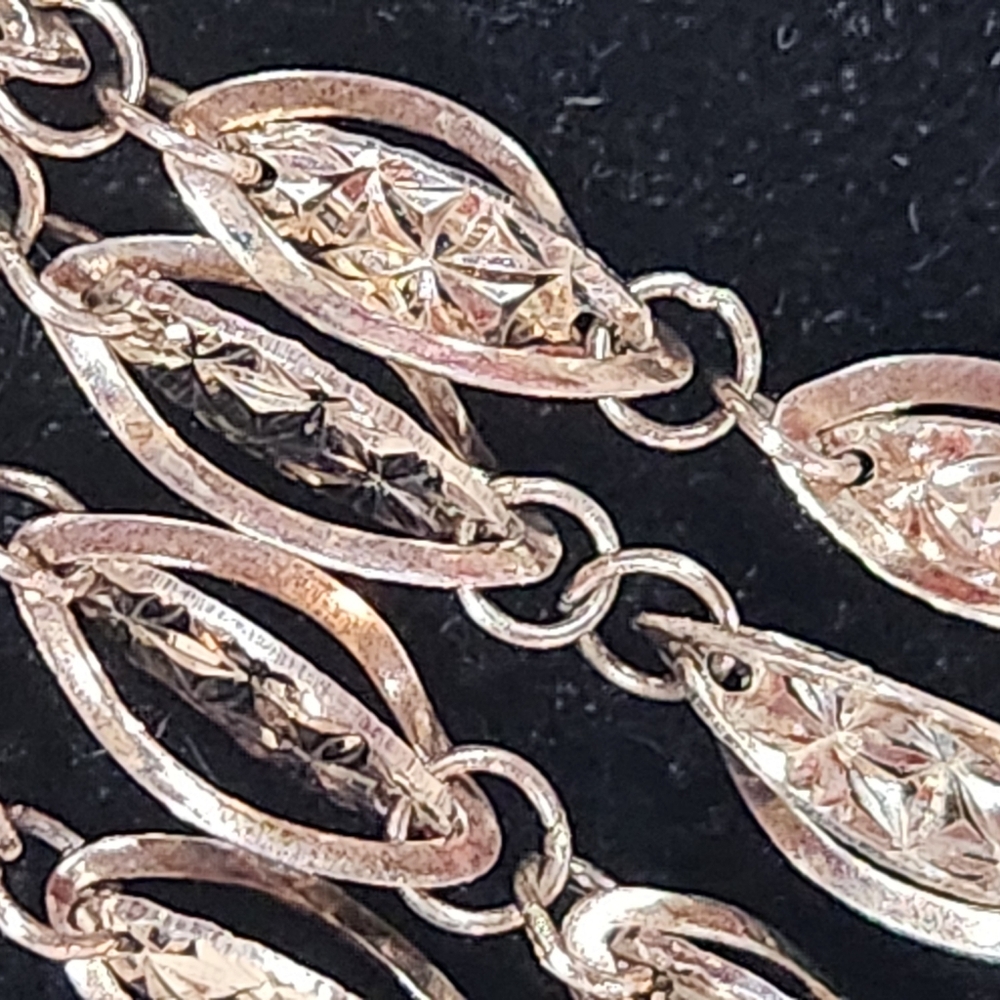 Milor Sterling Silver Necklace, Vintage - Picture 3 of 11